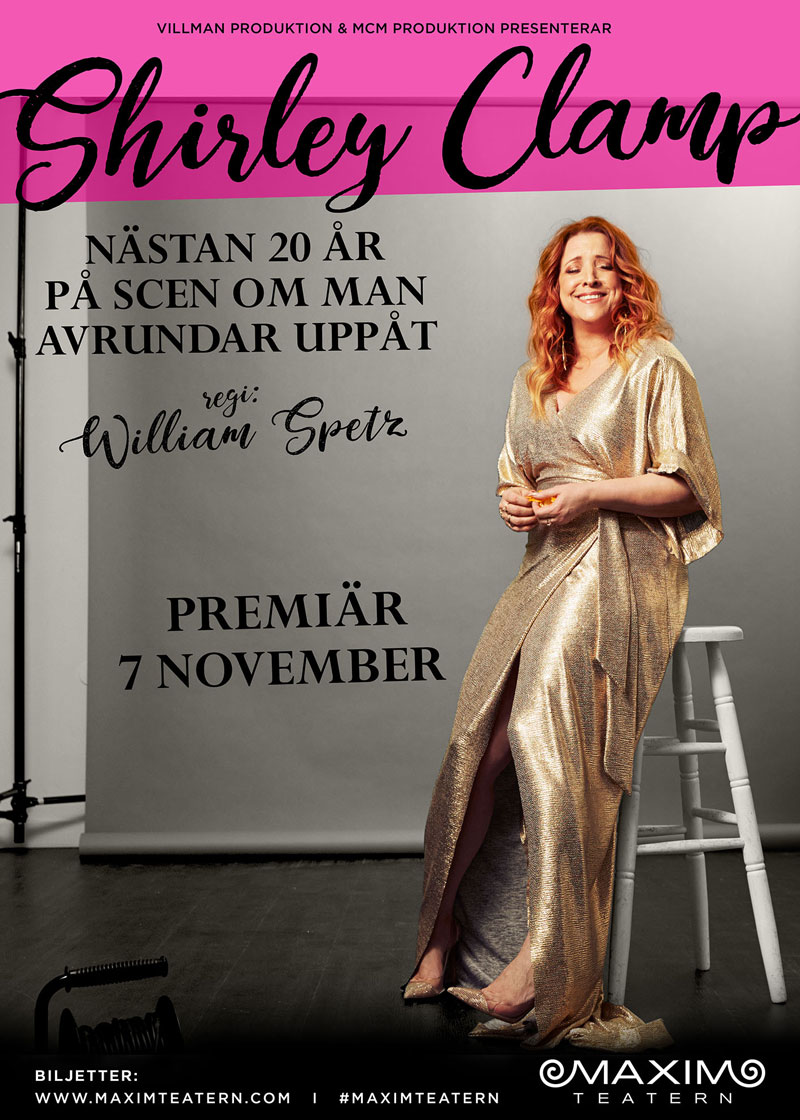 Shirley Clamp – Nästan 20 år på scen om man avrundar uppåt